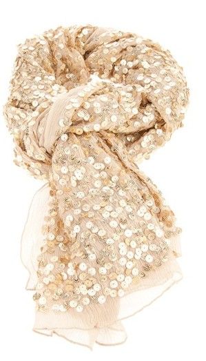 sequin scarf Closet App, Sparkly Scarf, How To Have Style, Sequin Scarf, Pastel Outfit, Marchesa, Mode Vintage, Looks Style, Cute Fashion