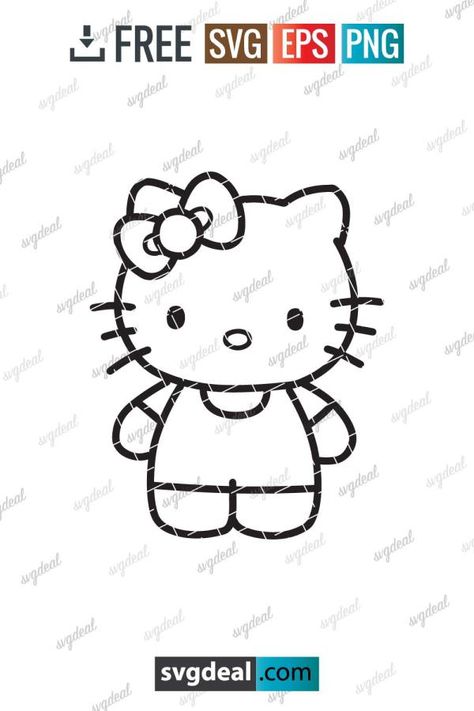 Free SVG Files Hello Kitty Free Svg, Free Svg Files For Cricut Hello Kitty, Hello Kitty Svg Files Free, Hello Kitty Svg Free, Kitty Svg Free, Hello Kitty Svg, Fun Beauty Products, Hello Kitty Clipart, Cricut Air 2