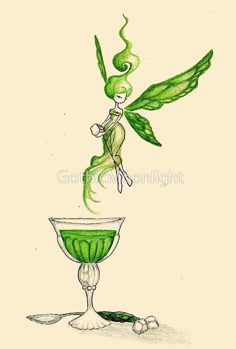 Absynth Art, Fairy Poster, Green Fairy Absinthe, Absinthe Fairy, Absinthe Art, Green Fairy, Fairy Tattoo, Fairy Girl, Believe In Magic