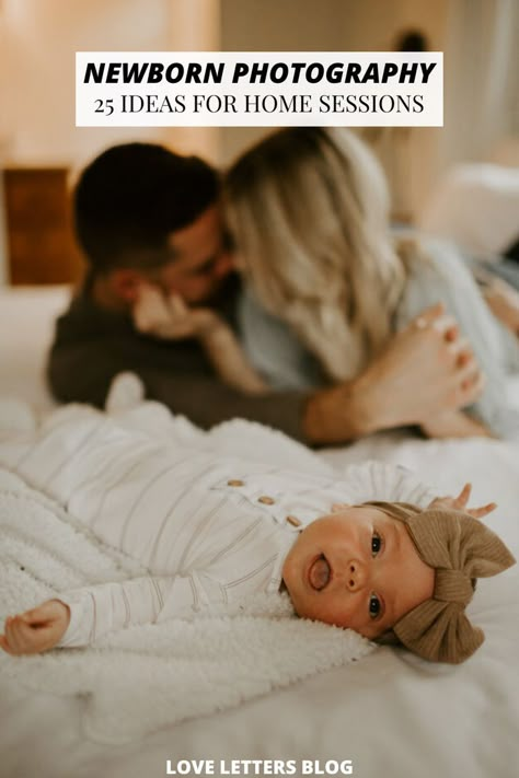 newborn photo session Fresh 48 Photos At Home, Newborn Photos On Bed, Newborn Lifestyle Photography Outfits, Newborn Family Pictures Outfits, Newborn Monthly Pictures, Life Style Newborn Photography, I’m Home Newborn Photos, Casual Newborn Family Pictures, At Home Newborn Photoshoot