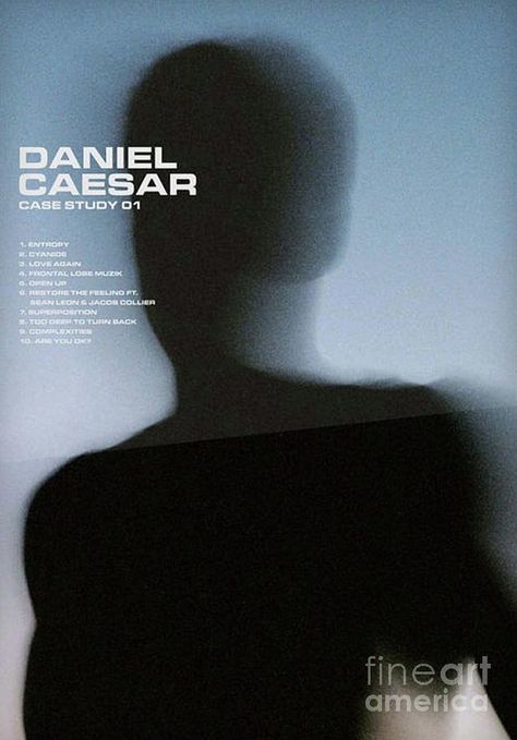 Music Poster Daniel Caesar, Never Enough Daniel Caesar Poster, Room Posters Music Artists, Music Artist Poster Design, Daniel Caesar Poster Vintage, Daniel Ceaser Posters, Sir Album Cover, Grent Perez Poster, The Sundays Poster