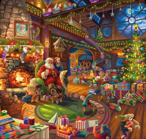 Christmas Cosy, Easy Christmas Drawings, Morning Magic, Hiasan Bilik Tidur, Bg Design, زجاج ملون, Elf House, Diy Rhinestone, Gems Art