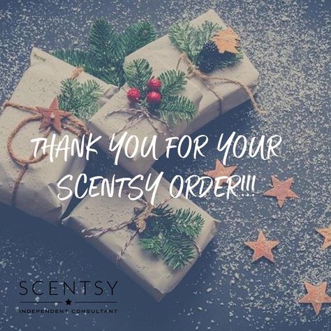 Scentsy Order, Scentsy Independent Consultant, Independent Consultant, Helpful Hints, Christmas Party, Gift Wrapping, Thank You, Christmas, Gifts