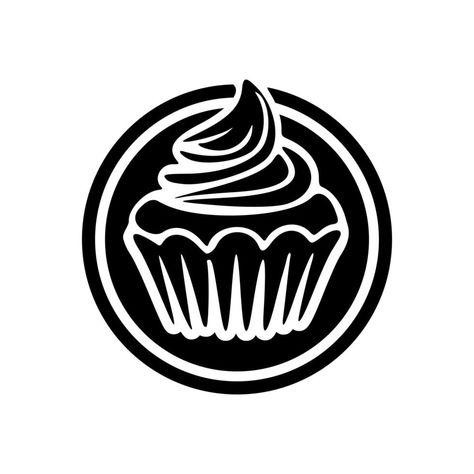 Beautifully designed black and white cake logo. It is ideal for any business in the confectionery or confectionery industry such as bakeries and pastry shops. Cake And Pastries Logo Design, Cake Brand Logo, Pastries Logo, Confectionery Logo, Cake Bakery Logo, Bakery Logo Inspiration, Cake Shop Logo, Pastry Logo, Black And White Cake