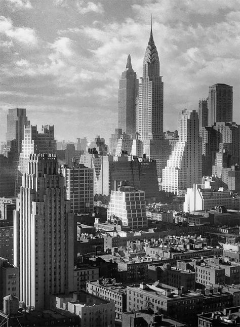 1930s New York, Nyc Photos, Architectural Landscape, Late 30s, Vintage Photo Album, Vintage Nyc, New York Architecture, New York City Photos, Autumn In New York