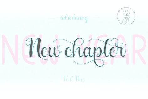 New Chapter - awesome free calligraphy font designed by Fina Fadlilah available for download on Fonts2u.com Free Calligraphy, Free Calligraphy Fonts, Calligraphy Fonts, New Chapter, Fonts Design, Calligraphy, Place Card Holders, Design