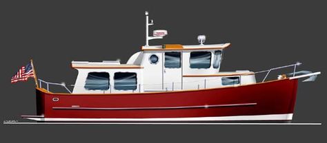 Trailer Trawler 28 - Power Cruiser/Trawler Yacht | Chesapeake Marine Design Trailerable Trawler, Mako Boats, Trawler Yacht, Trawler Boats, Utility Boat, Marine Design, Cruiser Boat, Diy Boat, Boat Building Plans