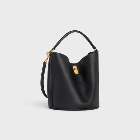 Bucket 16 Bag in Smooth Calfskin - Black - 195573CR4.38NO | CELINE Celine 16, Fragrance Bottle, Fragrance Samples, New Fragrances, Handbags For Women, Luxury Women, 404 Page Not Found, Online Purchase, Luxury Bags