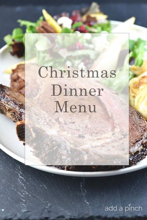 Make Ahead Christmas Dinner, Christmas Recipes Dinner, Wine Thanksgiving, Menu Christmas, Brined Turkey, Prime Rib Dinner, Easy Menu, Easy Christmas Dinner, Menu Sans Gluten