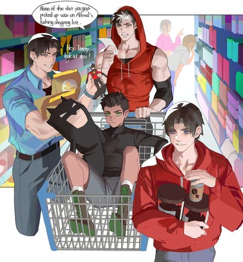 Testament Of Sister New Devil, Robin Comics, Batfamily Funny, Red Hood Jason Todd, Wayne Family, Bat Boys, Univers Dc, Batman Funny, Dc Comics Artwork