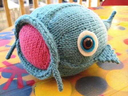 She Knit a Catfish! Get the Pattern! | KnitHacker Sea Life Crafts, Tiny Dolls, Knit Picks, Catfish, Affiliate Links, Sea Life, Insects, Crochet Hats, Amigurumi