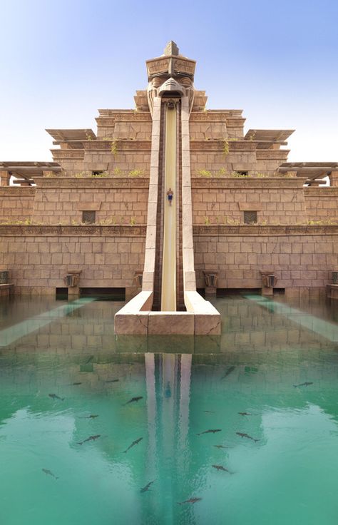 Atlantis, The Palm - The Leap of Faith, by Atlantis The Palm, Dubai @ Flickr Atlantis The Palm Dubai, The Palm Dubai, Atlantis The Palm, Underwater Hotel, الإمارات العربية المتحدة, Atlantis Bahamas, Cool Slides, Ras Al Khaimah, Porto Rico