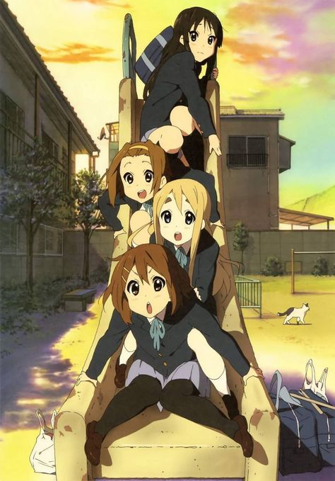 K-on Icons, Tamako Love Story, Anime Friendship, Kyoto Animation, K On, Friend Anime, Anime Best Friends, An Anime, Anime Movies