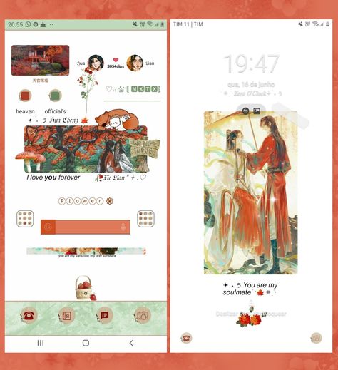 Tgcf Phone Layout, Tgcf Homescreen Layout, Tgcf App Icons, Tgcf Phone Theme, Tgcf Lockscreen, Tgcf Homescreen, Tgcf Widget, Anime Theme Phone, Anime Phone Theme