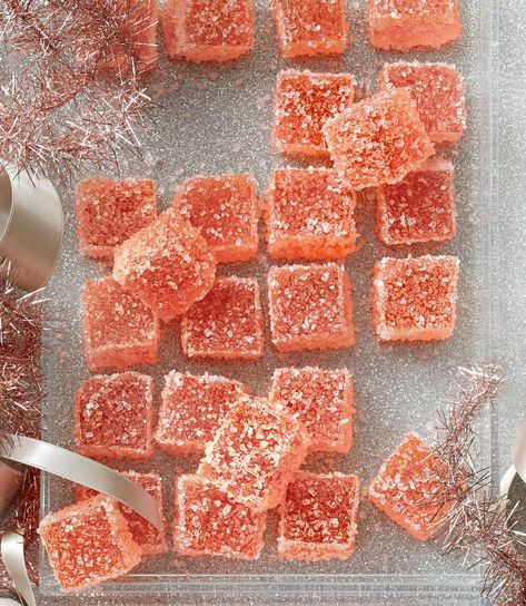 Gumdrop Recipe, Best Finger Foods, Grapefruit Recipes, Dessert Aux Fruits, Cricut Christmas, Ring In The New Year, Gum Drops, Homemade Candies, 100 Calories