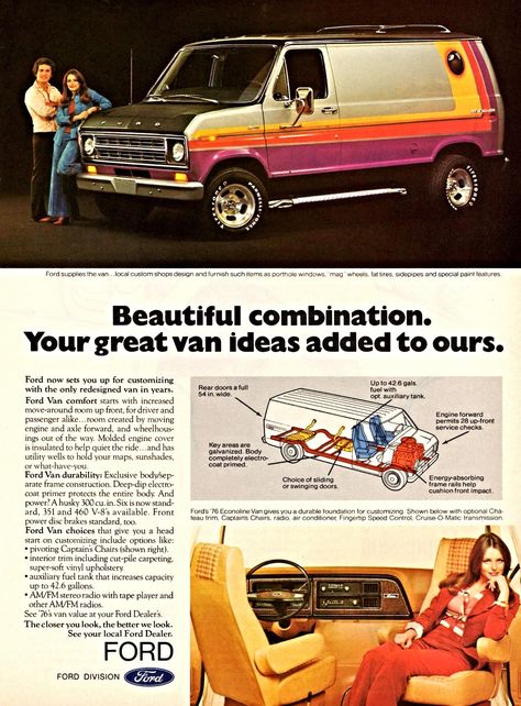 1976 Ford Econoline Van | Alden Jewell | Flickr Ford Econoline Van, Econoline Van, Ford Pinto, Nike Sb Stefan Janoski, Chevy Nomad, Ad Car, Ford Van, Cool Vans, Vintage Vans