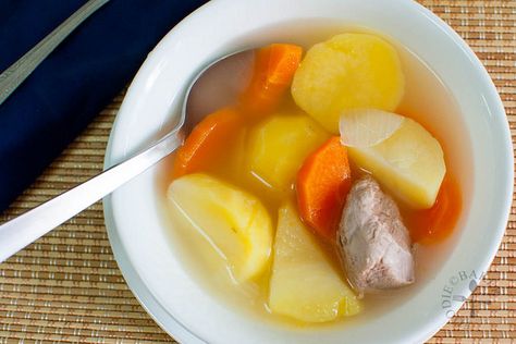 ABC Soup Chicken Potato Carrot, Asian Potatoes, Pork Rib Soup, Potato Carrot Soup, Carrot Potato Soup, Abc Soup, Soup Pork, Rib Soup, Soup Chinese