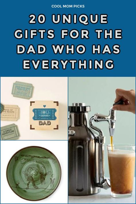 We found 20 unique gifts for dads and granddads who have everything -- or think they do. No junk either, and most support cool indie businesses + makers. New Grandpa Gifts, Gifts For Stay At Home Dads, Unique Fathers Day Gifts Ideas From Kids, Retro Gifts For Men, Christmas Gifts For Dads Who Have Everything, Gift Ideas For Dads Birthday Creative, Unique Gifts For Men Creative, Creative Birthday Gifts For Dad, Grandpa Gifts For Christmas