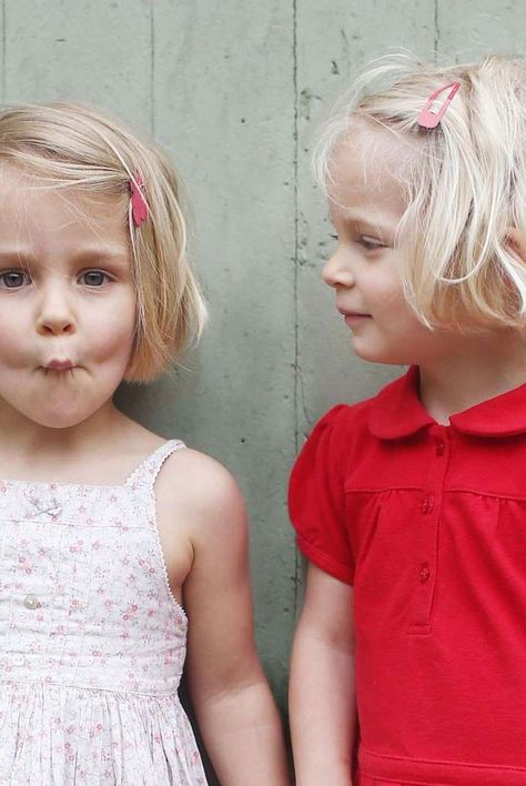 Kids Lob Haircut, Short Hair Kids Girl, Kids Short Haircuts Girl Hair, Preschool Girl Haircut, Toddler Bob Haircut Fine Hair, Toddler Girl First Haircut, Toddler Girl Haircut Fine Hair, First Haircut Girl, Baby Girl Haircut