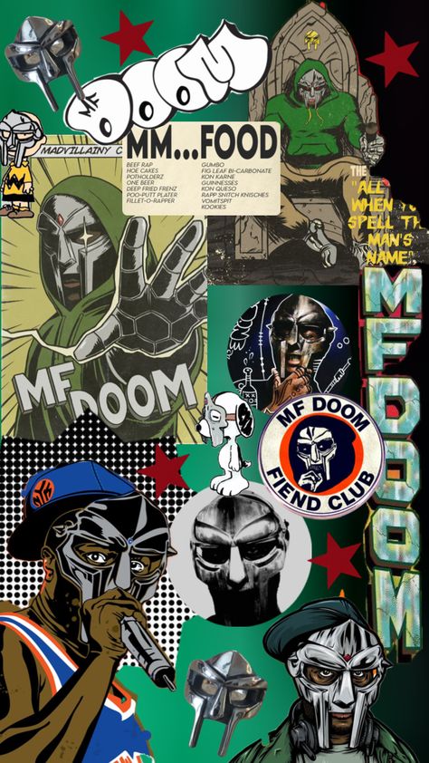 #mfdoom #drdoom Mad Villain, Book Villains, Doctor Doom, Mf Doom, Hip Hop Art, Music Artwork, Graffiti Drawing, Guy Names, Dragon Ball