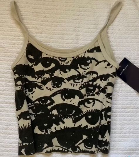 Brandy Eye Tank, Eye Tank Top, Image Swag, Cool Fits, Jewelry Outfit, Dream Clothes, Brandy Melville, Fit Inspo, Dream Wardrobe