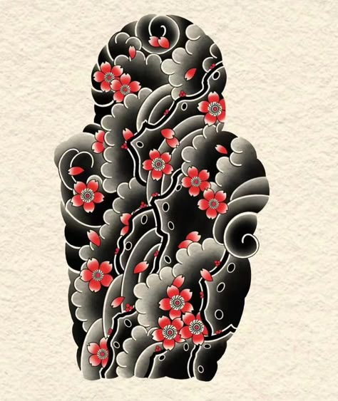 Realistic Tattoo Ideas, Tato Irezumi, Traditional Japanese Tattoo Flash, Japanese Leg Tattoo, Tattoo Japanese Style, Neo Tattoo, Buddhist Tattoo, Japanese Flower Tattoo, Cool Tattoo Drawings