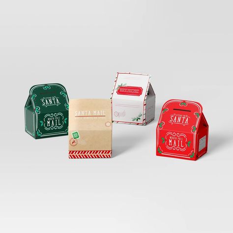 Present gifts to family or friends with the 4-Count Santa Mail Christmas Gift Boxes from Wondershop™. This pack of four gift boxes includes red, green, white and gold-tone boxes with the message "Santa Mail" and more for holiday fun. Made of paper, this printed gift box pack comes with a space to write the name of receiver and sender. Welcome to the Wondershop™. Small Cute Christmas Gifts For Friends, Small Neighbor Christmas Gifts, Holiday Gift Bags For Coworkers, Second Hand Christmas Gifts, Christmas Gift Idea For Teachers, Preschool Christmas Gifts For Kids, Male Coworker Christmas Gifts, Simple Christmas Gifts For Coworkers, Daycare Christmas Gifts