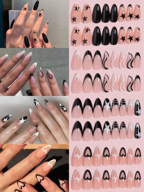 Manicure Glue, Fake Nails With Glue, Manicure Kit, Nail Supply, Nail Manicure, False Nails, Nail File, Almond Nails, Glue On Nails