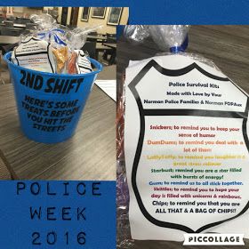 Police Appreciation Week, Police Week Ideas, Police Appreciation Gifts, Gifts For Police Officers, Police Officer Appreciation, Law Enforcement Appreciation, Police Appreciation, Police Family, Community Service Projects