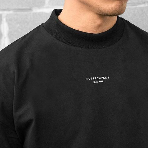 Minimalist Tshirt Design, Minimal Shirt Design, Minimal Streetwear, Shirts Cute, Tshirt Design Inspiration, Shirt Design Inspiration, Shirt Print Design, Tee Shirt Designs, Apparel Design