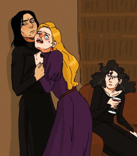 Snape X Bellatrix Fanart, Severitus Fanart, Classe Harry Potter, Severus Snape Fanart, Half Blood Prince, Harry Potter Severus, Harry Potter Severus Snape, Severus Rogue, Snape Harry Potter