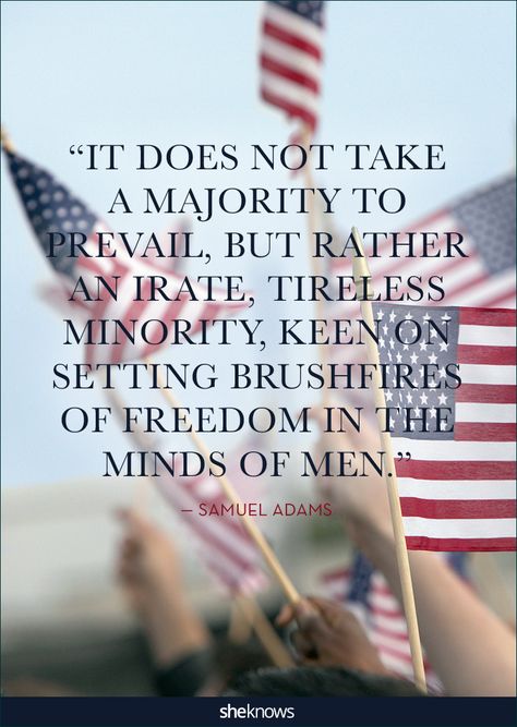 25 patriotic quotes that will make you proud of America: Red, white and blue Founding Fathers Quotes, America Quotes, Patriotic Quotes, Patriotic Pictures, Samuel Adams, American Quotes, Freedom Quotes, Movies Quotes, 25th Quotes