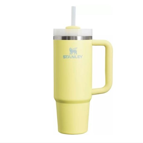 Nwt Authentic Stanley 30 Oz. Quencher H2.0 Flowstate Tumbler New 2024 Color: Pomelo 90% Recycled 18/8 Stainless Steel Dishwasher Safe Car Cup Holder Compatible Straw Included Stanley Cup Yellow, Yellow Stanley Cup, Teal Stanley, Yellow Stanley, Stanley Cup 30 Oz, Bro Birthday, Stanley 30oz, Safe Car, Stanley Products