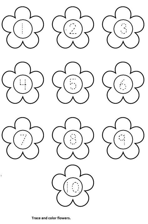 Preschool Flower Theme, Flowers Worksheet, Flower Worksheet, Spring Worksheets Preschool, Spring Worksheet, Abc Coloring Pages, Kids Worksheets Preschool, Worksheets For Preschool, Education Positive