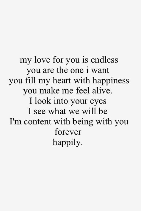 I hope you are still sleeping & had a good night! I hope you feel better too. I wish I was cuddled up close & making u feel safe & secure! YOU are the one I want!! You make me feel so alive..so happy! It's so hard to think about not being with you everyday!! I Love YOU so much & will be missing YOU like crazy Baby!!! I already am! Hope you have a good day...I Do! I want U to be happy! :-*:-*:-**** Amor Real, My Love For You, Crazy Quotes, Love Phrases, My Darling, Night Quotes, Good Night Quotes, Romantic Quotes, A Quote