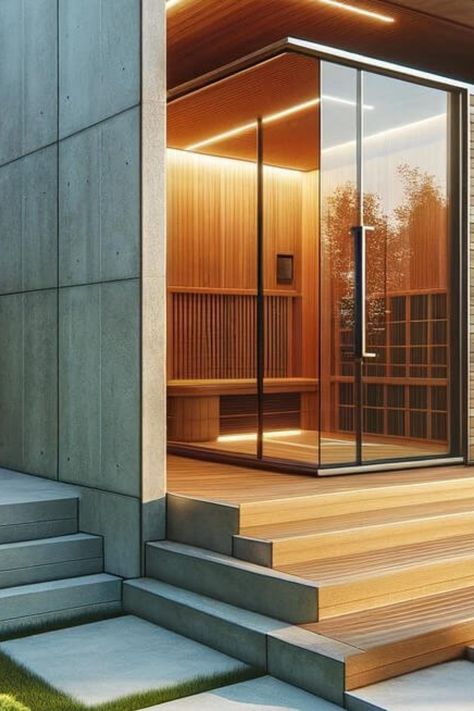 5 Benefits of Infrared Saunas for Modern Homes Sauna Aesthetic, Infrared Sauna Room, Corn Farm, Home Infrared Sauna, Sauna Ideas, Infrared Sauna Benefits, Health Retreat, Indoor Sauna, The Artist's Way