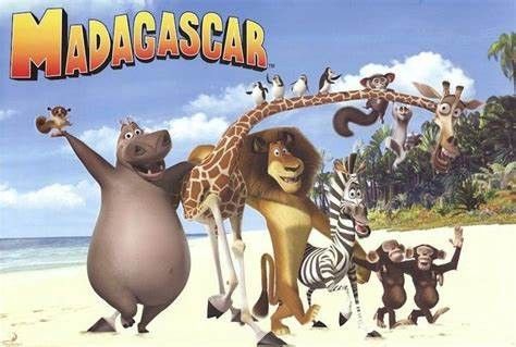 Madagascar (2005) Madagascar Movie Wallpapers, Ben Stiller Movies, Movie Poster Prints, Madagascar Movie, 3d Movies, Wanted Movie, Penguins Of Madagascar, Ben Stiller, Polish Folk Art