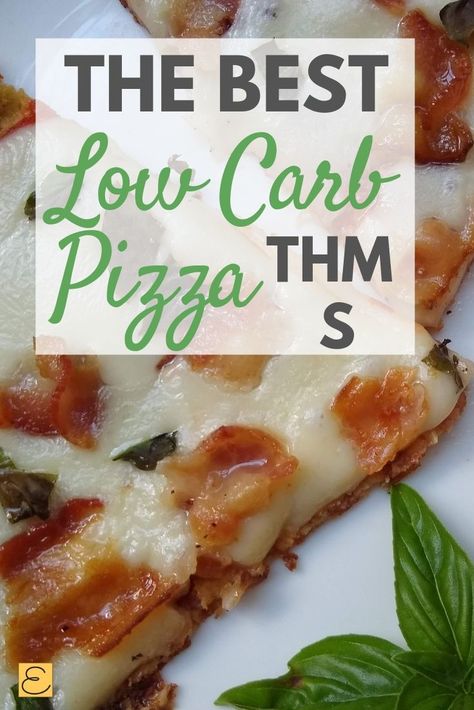 Thm Pizza Crust, Thm S Meals, Thm Pizza, Trim Healthy Mama Dinner, Thm Bread, Trim Healthy Mama Diet, Thm Meals, Low Carb Dinners, Thm Dinner