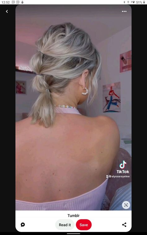 Short Hair Updo Tutorial, Cute Summer Hairstyles, Hairdos For Short Hair, Peinados Fáciles Para Cabello Corto, Short Hair Tutorial, Hair Tutorials For Medium Hair, Hair Stylies, Work Hairstyles, Penteado Cabelo Curto