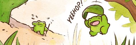 Frog Header, Frog Banner, Funny Headers, Twt Banner, Wallpaper Tablet, Twitter Headers, Green Frog, Frog And Toad, Some Ideas