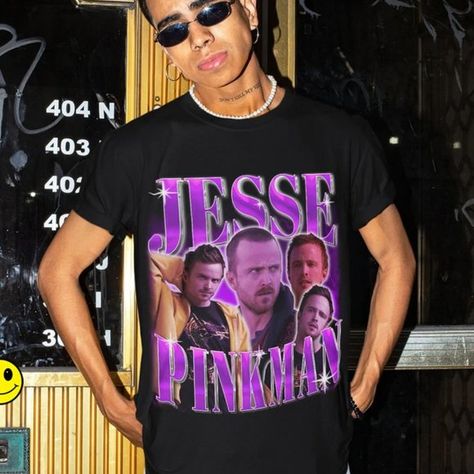 JESSE PINKMAN Shirt Vintage Jesse Pinkman Shirt Retro Breaking Bad Shirt  Jesse Jesse Pinkman Shirt, Jesse Pinkman Breaking Bad, Breaking Bad Shirt, Walter White, Nike Tennis Dress, Layered T Shirt, T Shorts, Jesse Pinkman, Tennis Dress