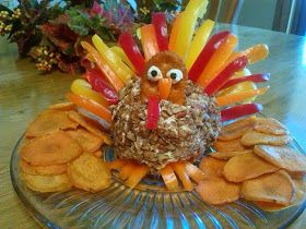 Cheeseball Turkey, Turkey Cheese Ball Recipe, Turkey Cheese Ball, Thanksgiving Snacks, Turkey Cheese, Cheese Ball Recipes, Thanksgiving Dishes, Veggie Tray, The Little Things In Life