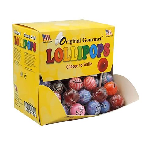 Amazon.com : Original Gourmet Change Maker Mini Cream Swirl and Original Lollipops, 100 Count : Grocery & Gourmet Food Gourmet Lollipops, Cotton Candy Flavoring, Swirl Lollipops, Cherry Cheesecake, Root Beer Float, Orange Creamsicle, Color Crema, Gourmet Chocolate, Change Maker