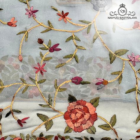 Parsi embroidery, also known as Gara work, is a time-honored tradition originating from the Parsi community in India. This exquisite art form features intricate motifs and patterns meticulously hand-embroidered onto luxurious fabrics like silk and satin. Drawing inspiration from Persian designs and nature, each piece reflects the rich cultural heritage and skilled craftsmanship of the Parsi people. #ParsiEmbroideryonsuits #GaraWork #exquisteparsi #parsiwork #parsiembroidery #culturalhe... Satin Drawing, Parsi Gara Embroidery, Gara Embroidery, Parsi Embroidery, Embroidery Motifs, Cultural Heritage, Luxury Fabrics, Drawing Inspiration, Art Forms