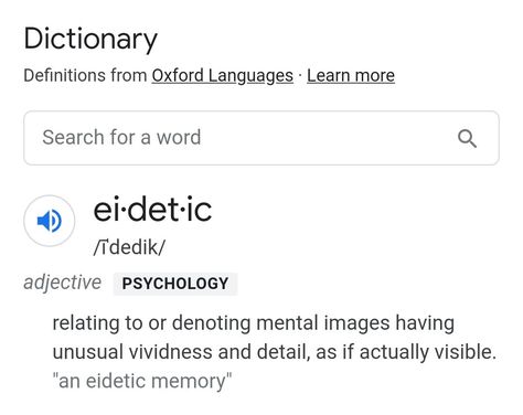 Eidetic Memory, Dictionary Definitions, Camp Half Blood, Learning Languages, Losing Her, Making Friends, Wisdom Quotes, Psychology, Quotes