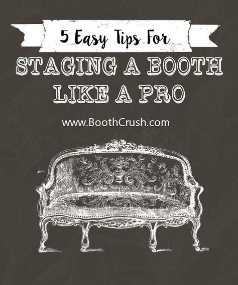 Booth Crush: 5 Easy Tips for Staging A Booth Like a Pro Vintage Markets Display, Shop Design Ideas, Vintage Booth Display, Vendor Booth Display, Flea Market Booth, Antique Booth Displays, Antique Mall Booth, Craft Show Booths, Antique Booth Ideas