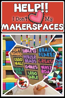 When students use Makerspaces in the library they can sometimes be a mess. How do you make them creative and thoughtful spaces for the kids to express themselves and centers of learning and making? This school librarian tells all. #schoollibrarian #librarydecor #makerspaces #librariantips #libraryideas #librariantips Maker Space Ideas Elementary, Library Centers Elementary, Makerspace Elementary Library, Media Center Decor, Makerspace Elementary, Library Makerspace, Makers Space, Library Centers, Elementary Librarian