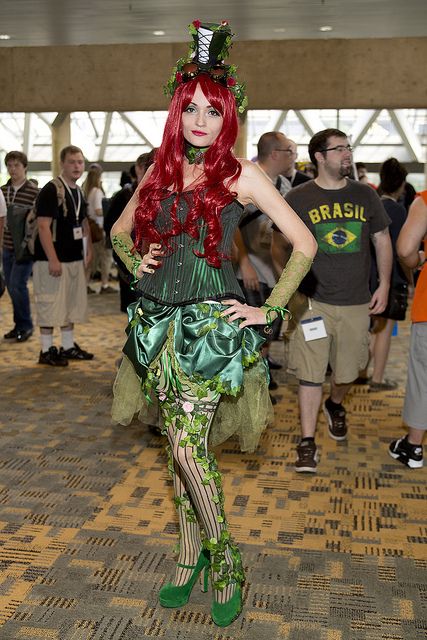 Otakon 2012 - Steampunk Poison Ivy by Ardias, via Flickr Poison Ivy Costume, Ivy Costume, Poison Ivy Costumes, Fairy Tail Pictures, Steampunk Cosplay, Detective Comics, Batwoman, Poison Ivy, Nightwing