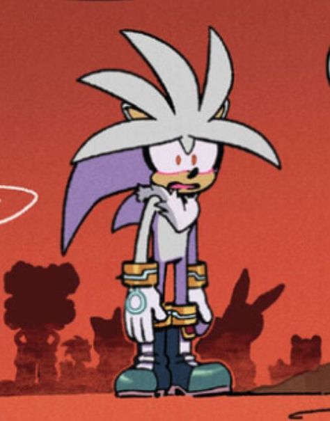 Sonic Eyes Reference, Sonic Silver Fanart, Silver The Hedgehog Cosplay, Sonic With Glasses, Sonic Comic Panels, Silver The Hedgehog Comic, Silver The Hedgehog Memes, Silver The Hedgehog Idw, Super Silver The Hedgehog