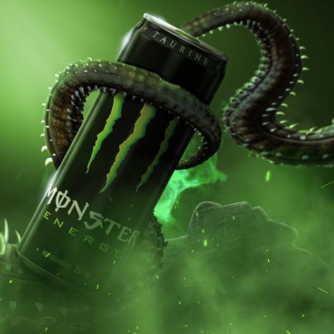 This design for inspiration Monster Energy Poster, Beer Advertising, Monster Energy Drink, Sports Design Inspiration, Social Media Advertising Design, Punk Shoes, Brand Presentation, Motion Design Animation, Idea Design